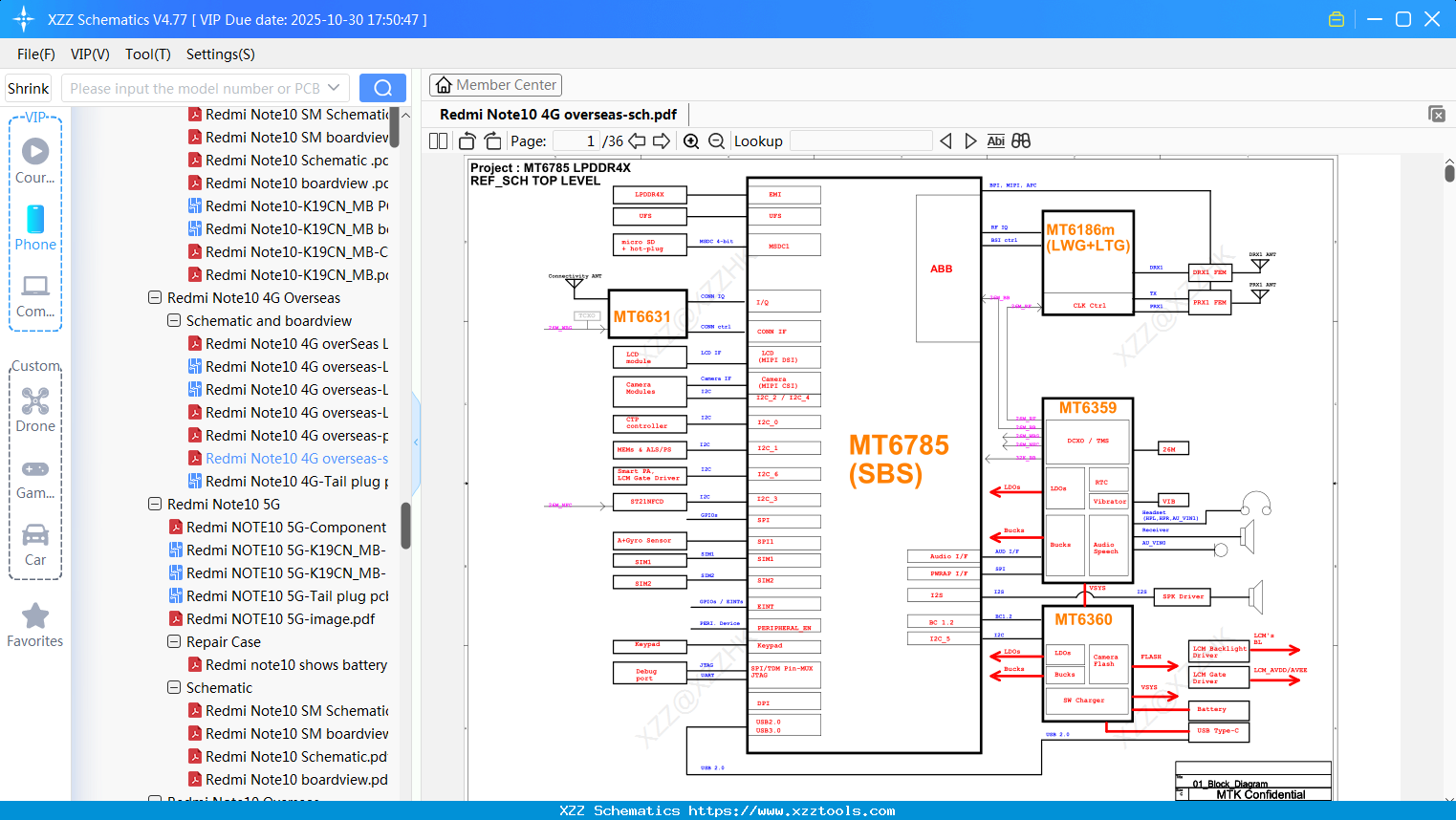 Xiaomi Redmi Note10 4G Overseas-sch